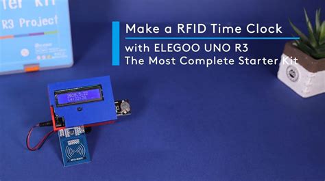 Tutorial: Arduino RFID Time Clock – ELEGOO Official